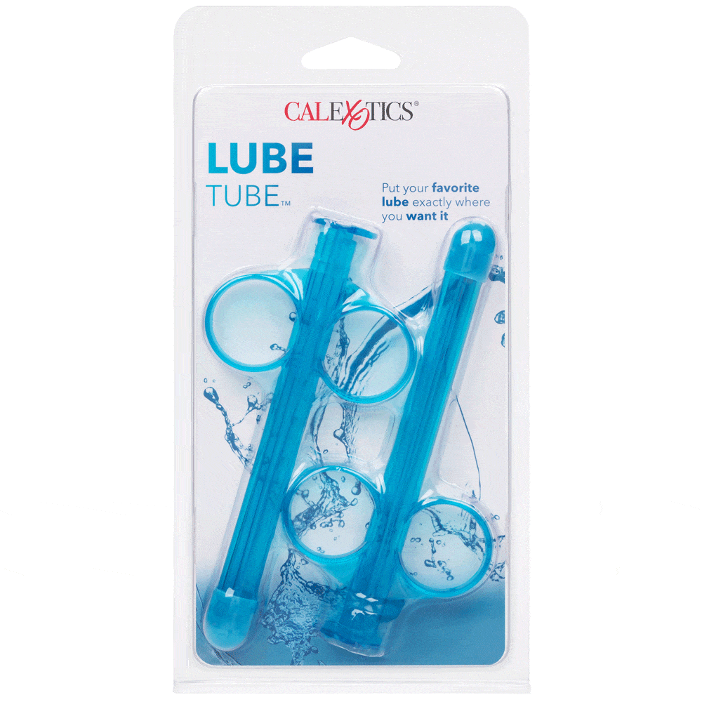 CalExotics Vaginal BLUE Lube Tube Applicators