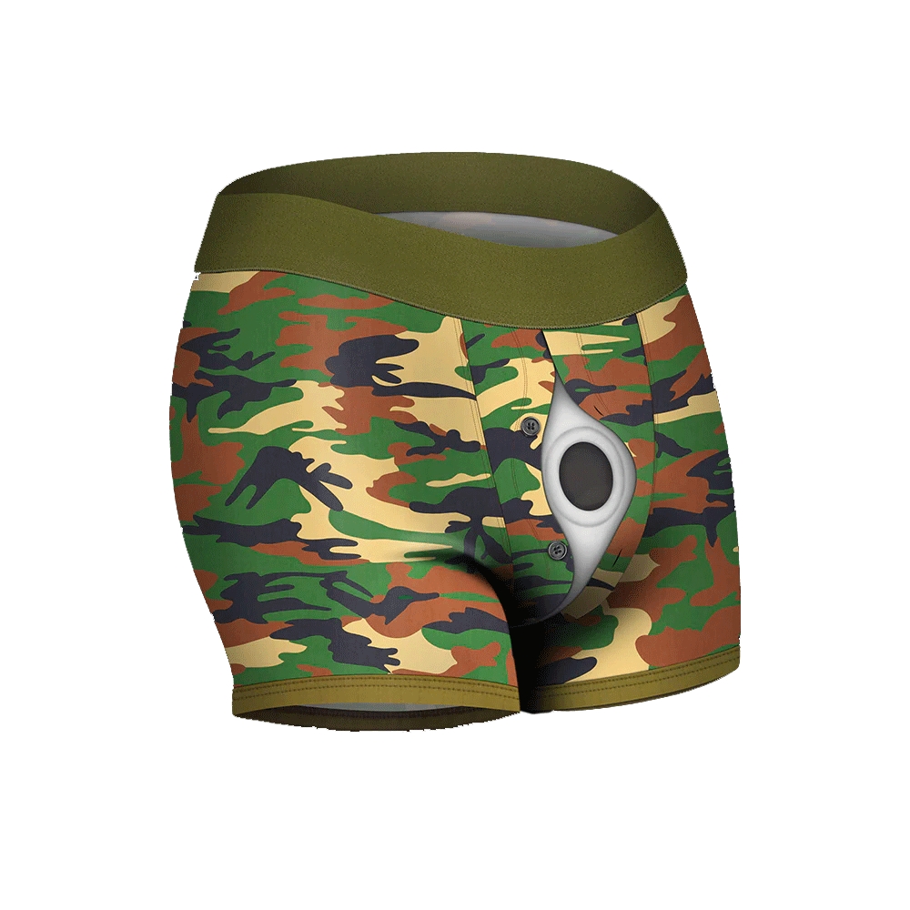 Camo Strapon Boxer Shorts - Sh! Women's Store