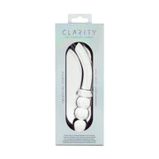 Sh! Women's Store Glass Dildo Clarity Glass G-Spot Dildo