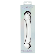 Sh! Women's Store Glass Dildo Clarity Purity G-Spot Glass Dildo