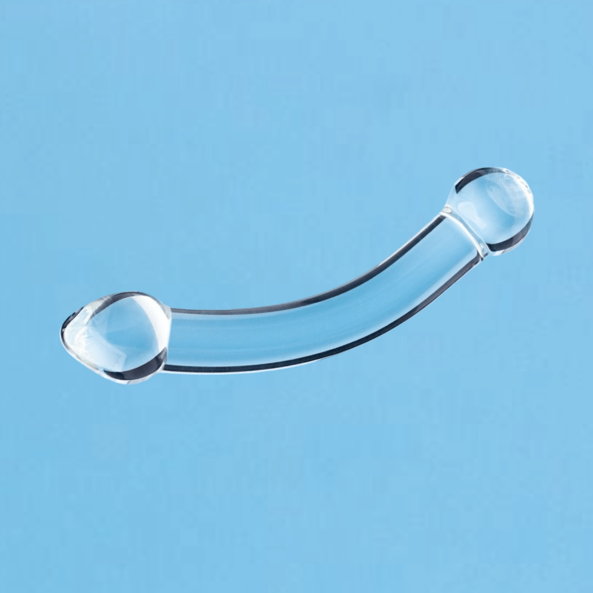 Sh! Women's Store Glass Dildo Clarity Purity G-Spot Glass Dildo