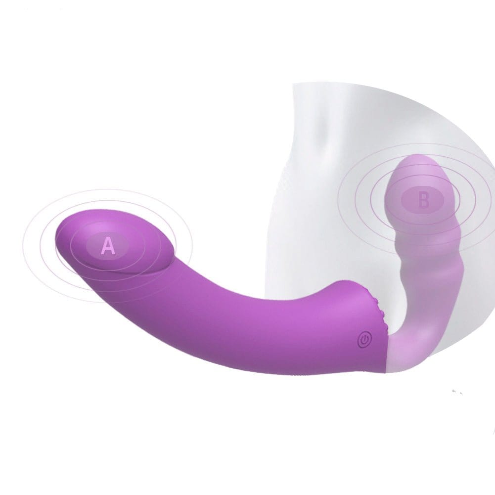 Clit - Stim Strapless Double Dildo DISCONTINUED - Sh! Women's Store