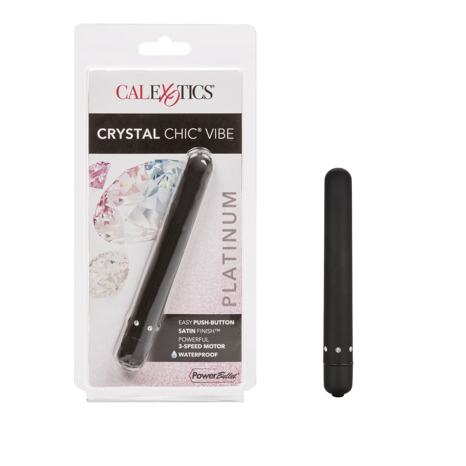 Crystal Chic Slim Vibrator DISCONTINUED - Sh! Women's Store