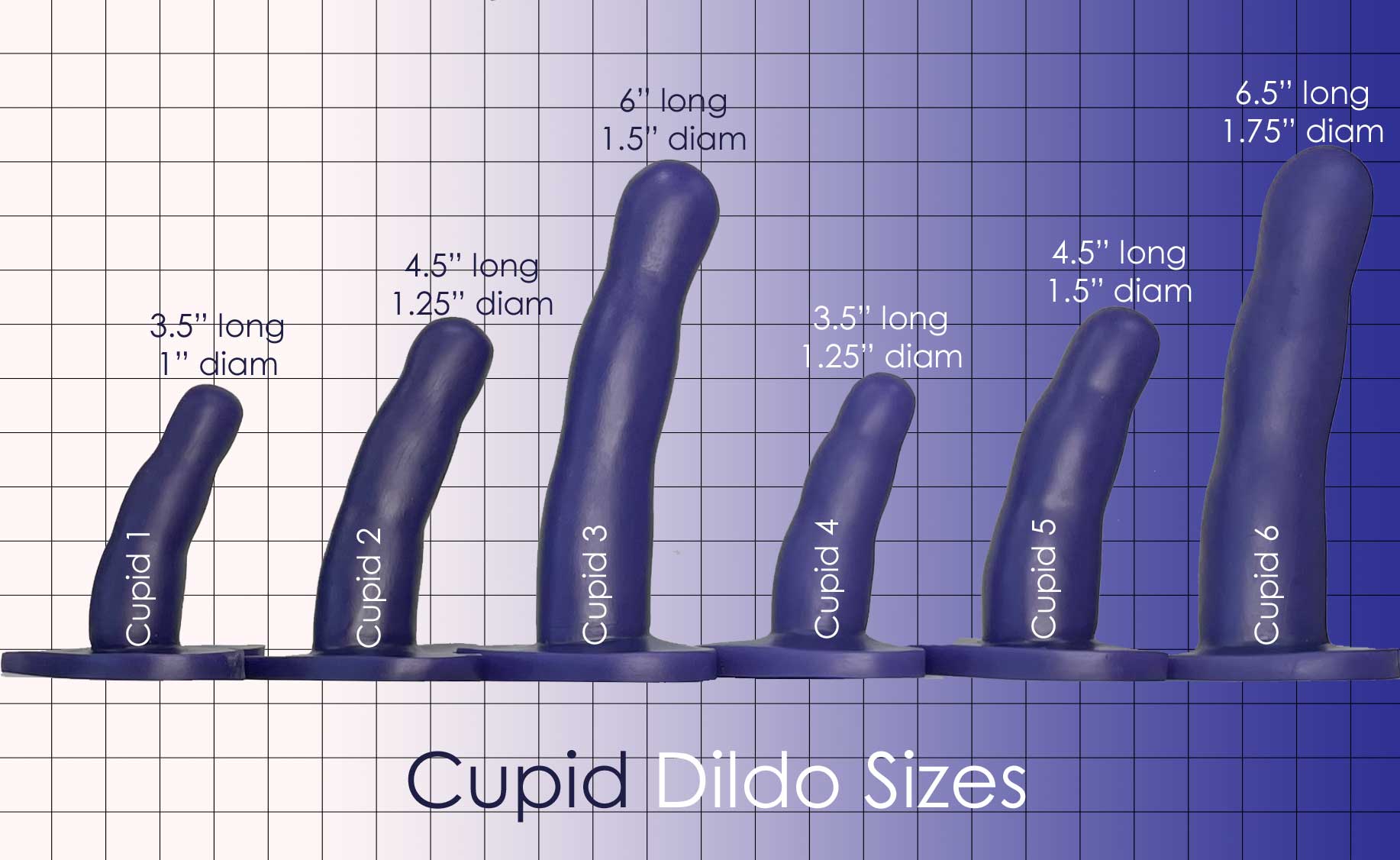 Cupid 2 Curved Silicone Dildo - Sh! Women's Store