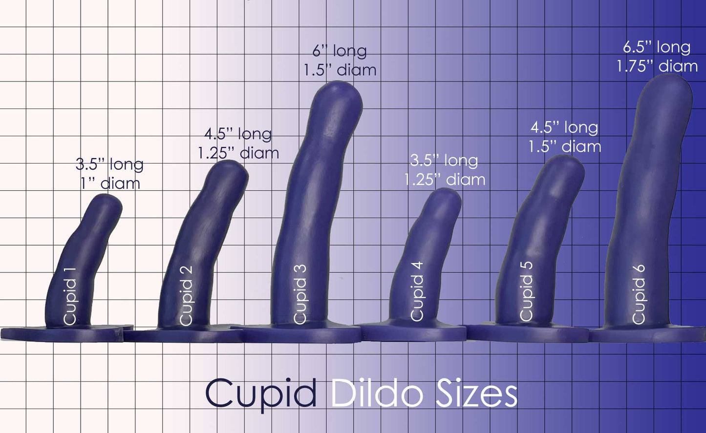 Cupid 3 Glow Silicone Dildo - Sh! Women's Store