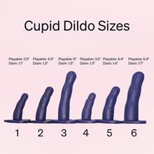 Cupid 6 Curved Vibrating Silicone Dildo - Sh! Women's Store