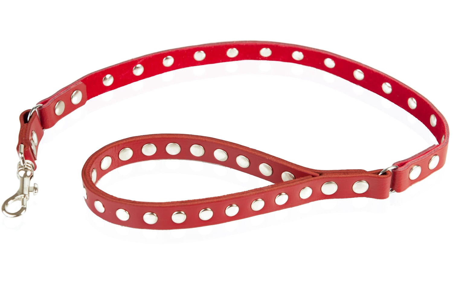 Deluxe Leather Studded Bdsm Lead DISCONTINUED - Sh! Women's Store