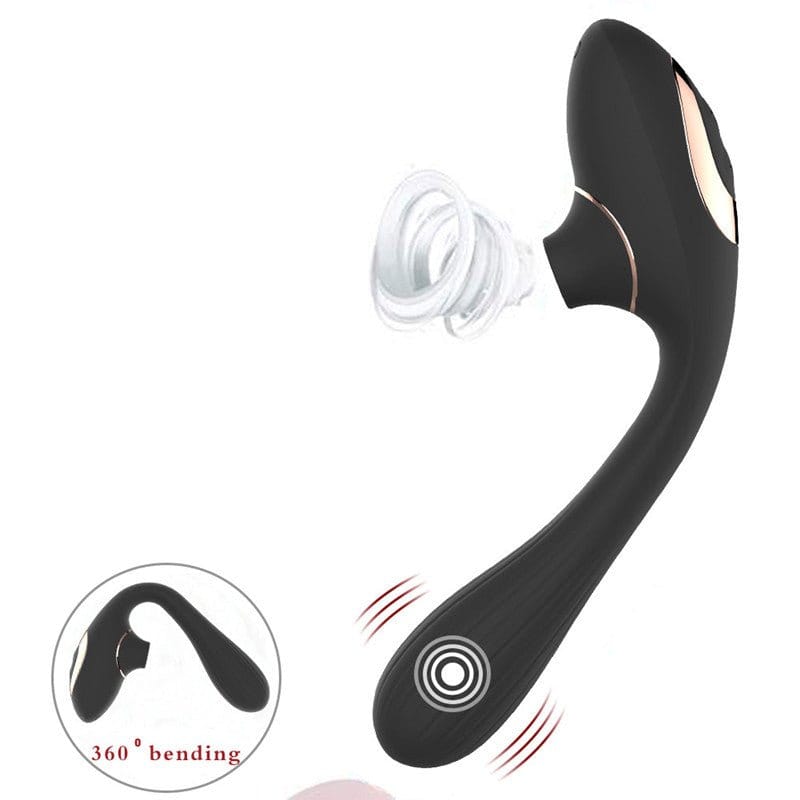 Dina Bendable Double Suction Vibe *Discontinued* - Sh! Women's Store