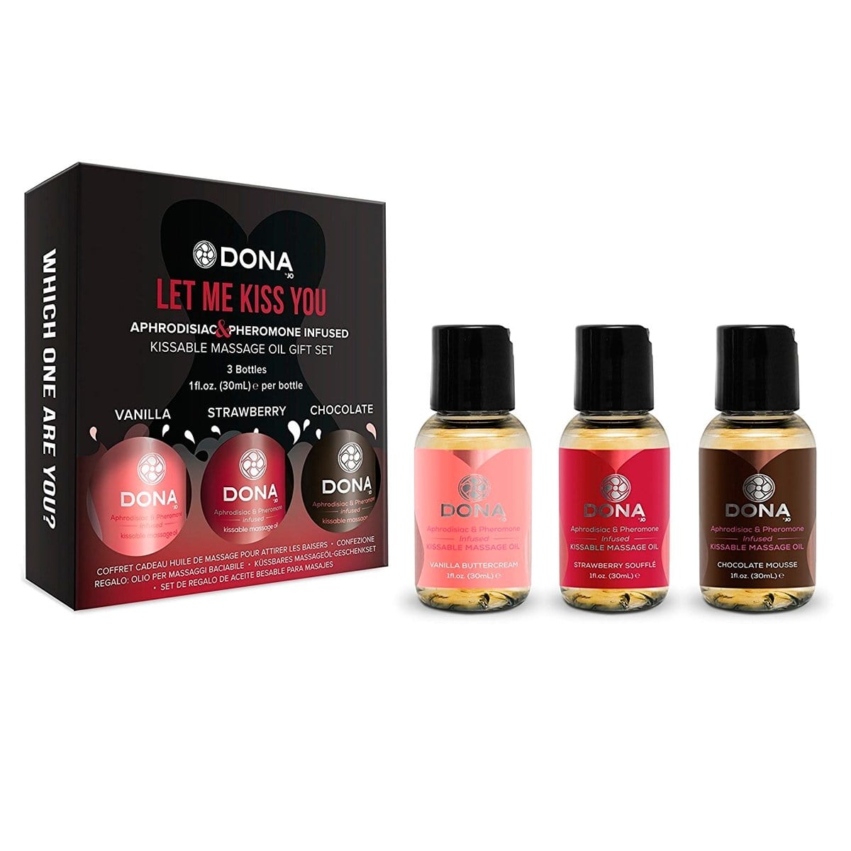 Dona Let Me Kiss You Massage Gift Set - Discontinued - Sh! Women's Store