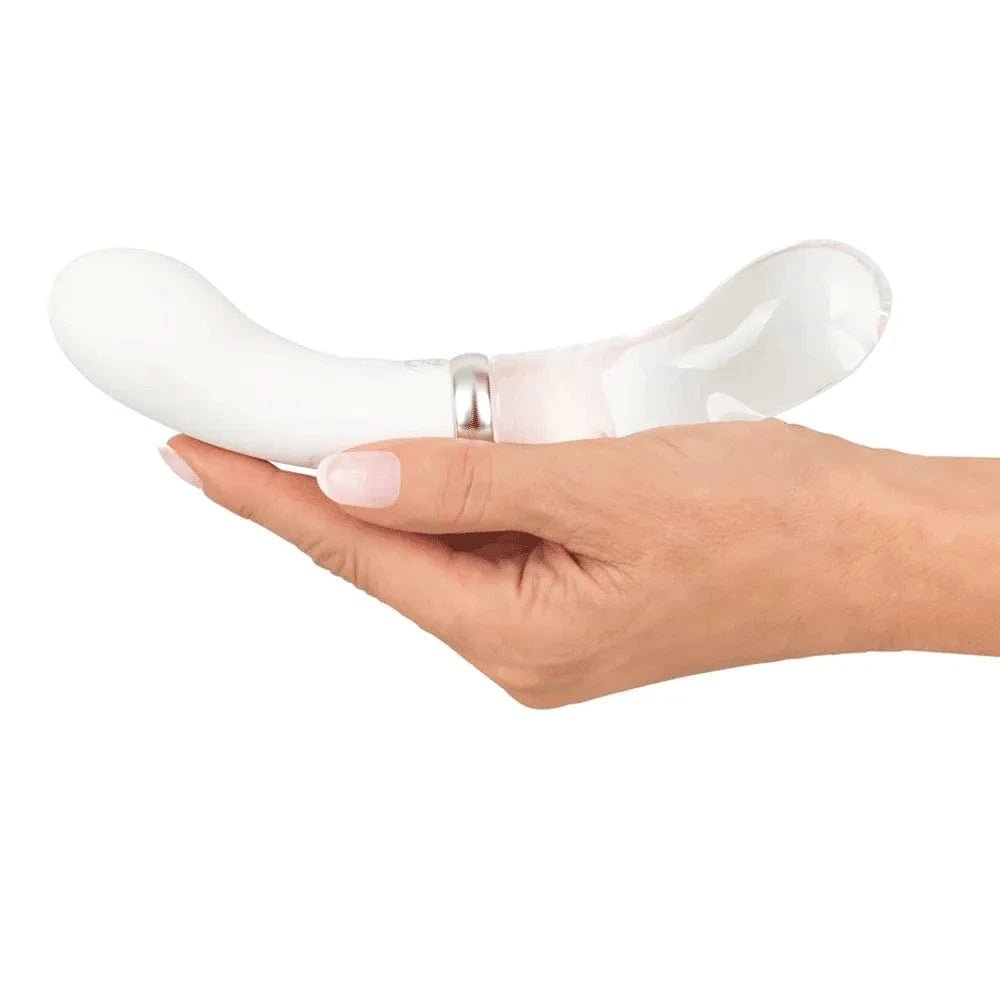 Double G - Spot Glass & Silicone Vibrator - Sh! Women's Store