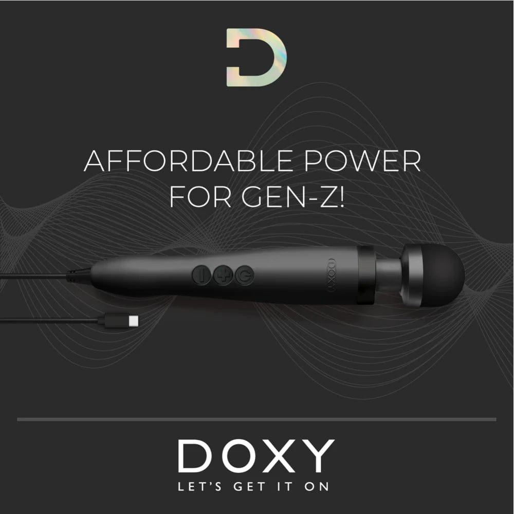 Doxy 3 USB - C Wand Massager - Discontinued - Sh! Women's Store