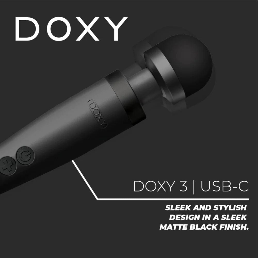 Doxy 3 USB - C Wand Massager - Discontinued - Sh! Women's Store