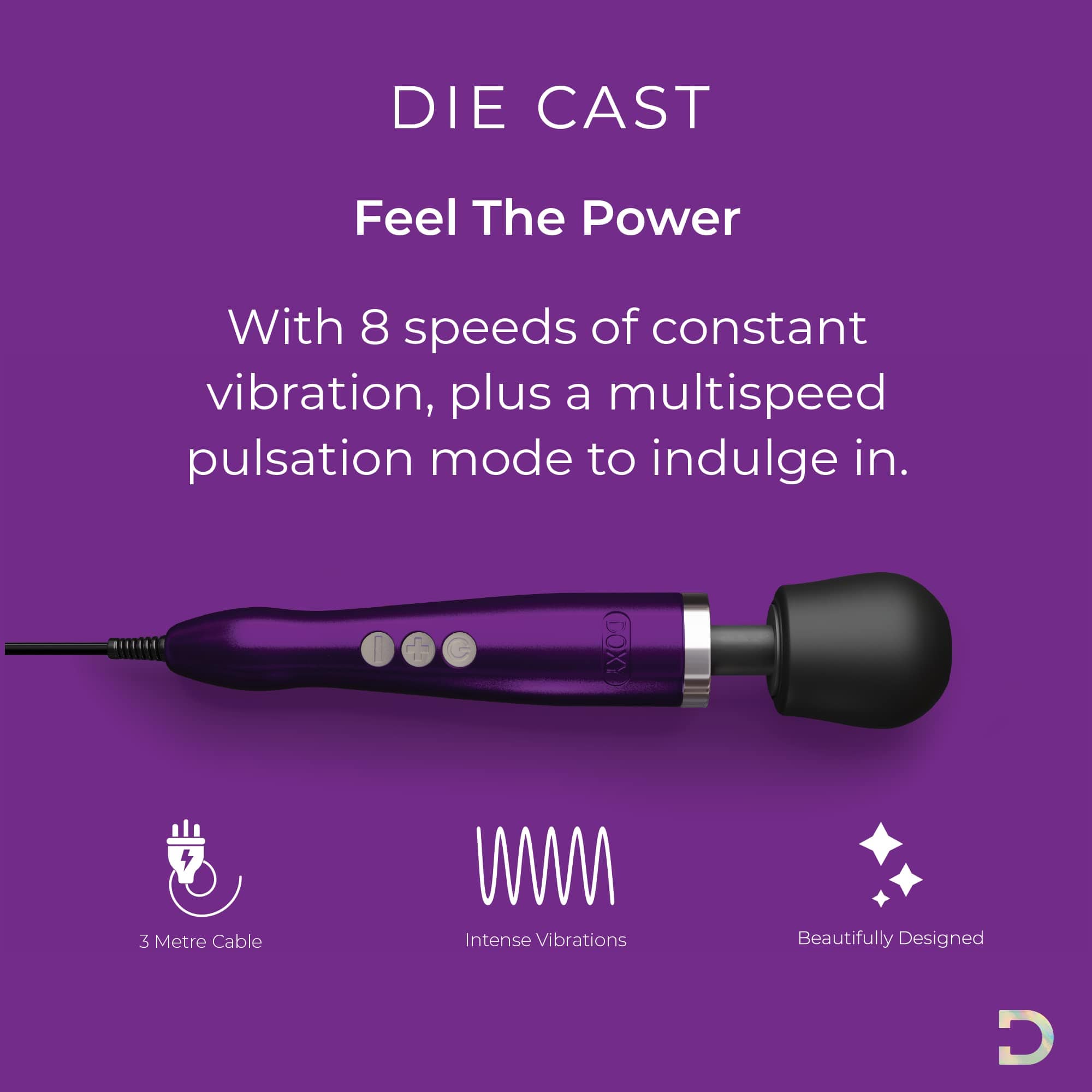 Doxy Die Cast Extra Powerful Wand Massager - Sh! Women's Store