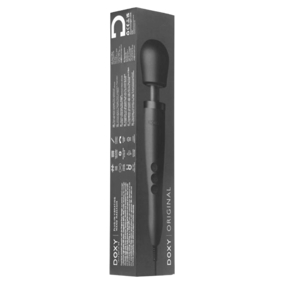 Doxy Original Wand Massager | Powerful Plug-In Vibe | Sh! Women's Store Doxy Original Wand Massager | Powerful Plug-In Vibe | Sh! Women's Store