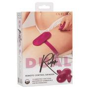 CalExotics Couple's Vibrator Dual Rider Remote Control Grinder