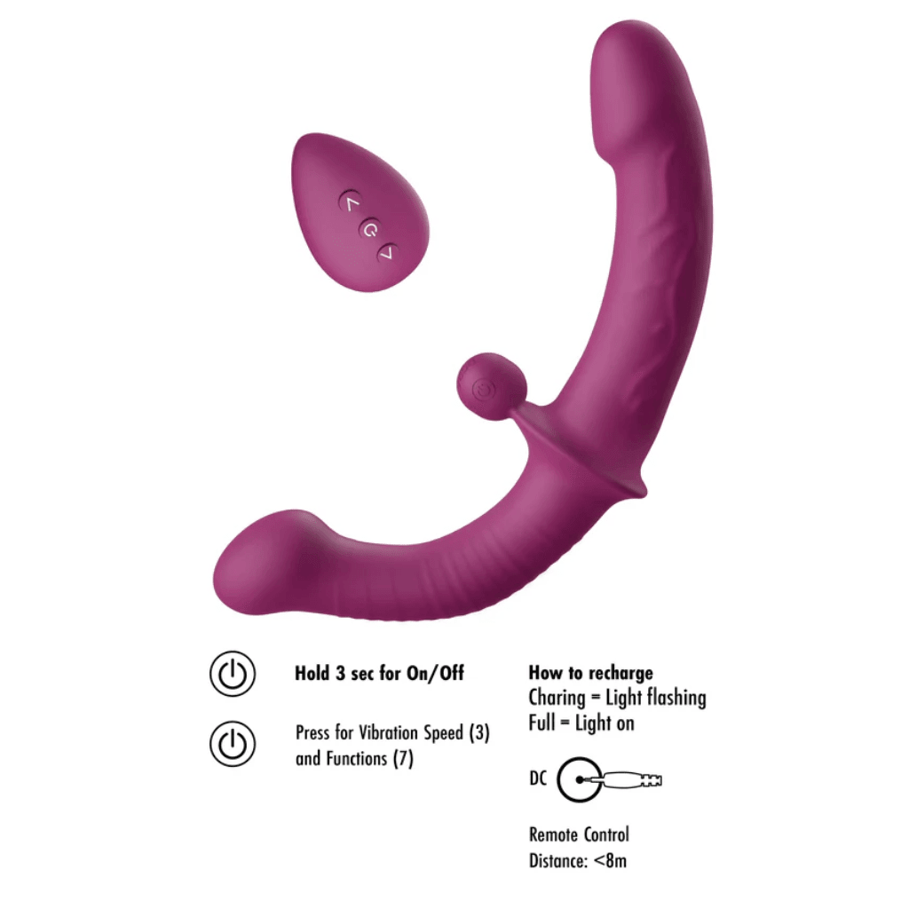 Dual-Sided G-Spot Vibe with Remote Control - Sh! Women's Store