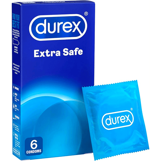 Durex Condoms Durex Extra Safe Condoms: 6 Pack