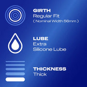 Durex Extra Safe Condoms: 6 Pack - Sh! Women's Store