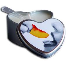 Edible Heart - Shape Massage Candle DISCONTINUED - Sh! Women's Store
