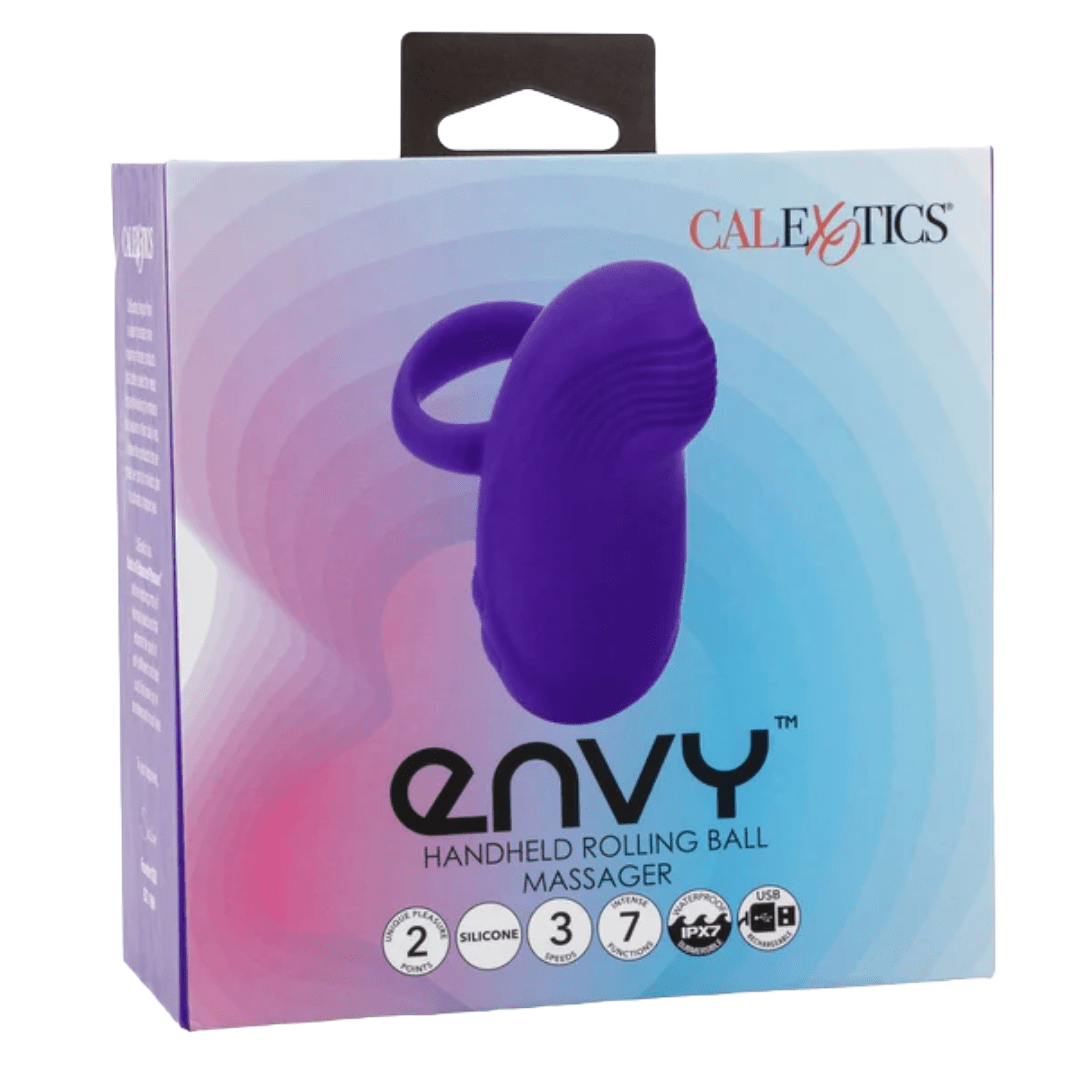 Sh! Women's Store Finger Vibrators Envy Handheld Rolling Ball Vibrator