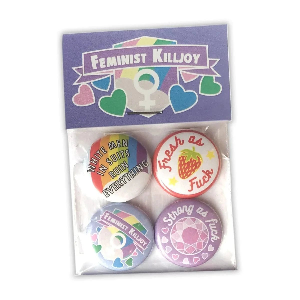 Feminist Killjoy Badges Pack 2 - Sh! Women's Store
