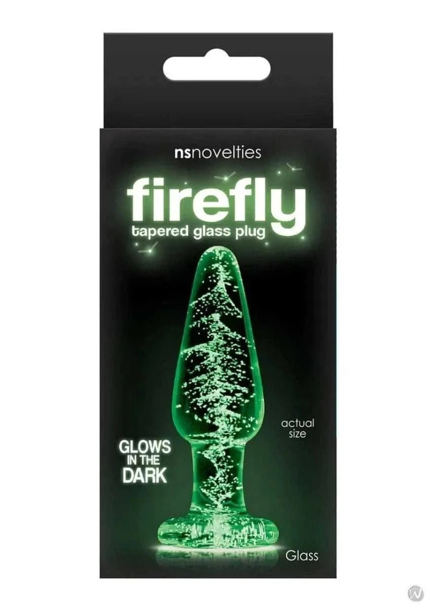 FireFly Glow In The Dark Glass Butt Plug DISCONTINUED - Sh! Women's Store