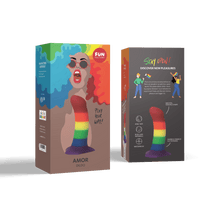 Fun Factory Amor Small Rainbow Dildo - Sh! Women's Store