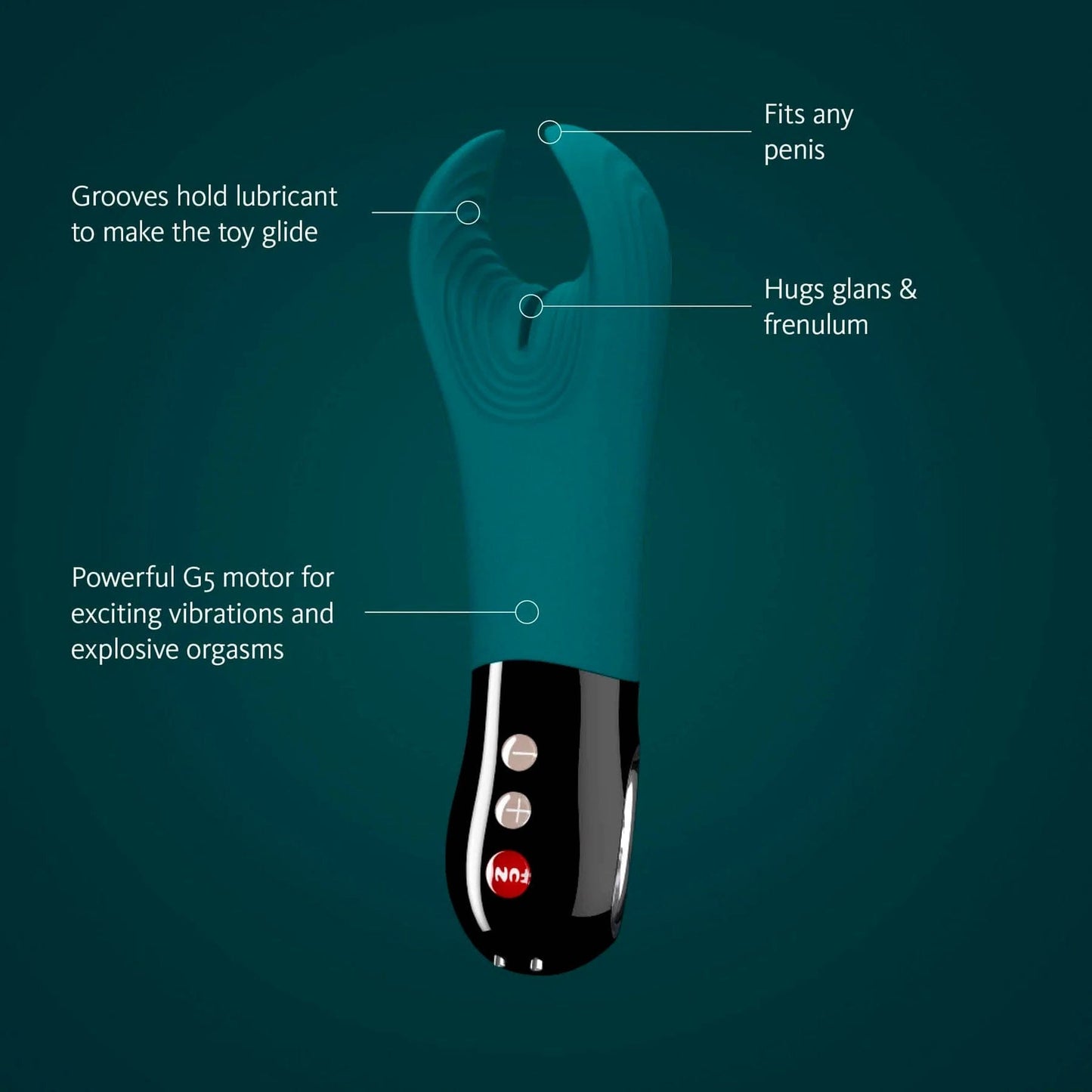 Fun Factory Manta Vibrating Penis Stroker - Sh! Women's Store