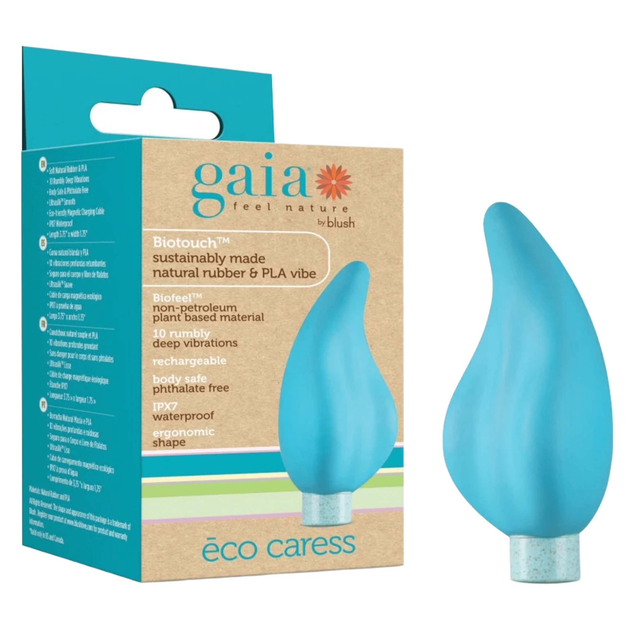 Sh! Women's Store Clitoral Vibrators Gaia Eco Caress Mini Clit Vibrator