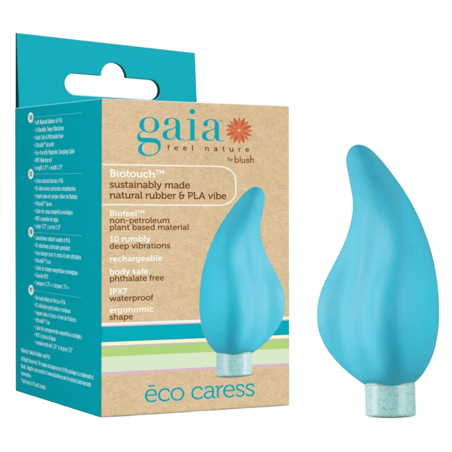 Sh! Women's Store Clitoral Vibrators Gaia Eco Caress Mini Clit Vibrator