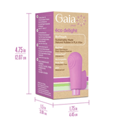 Gaia Eco Delight Biodegradable Finger Vibe - Sh! Women's Store