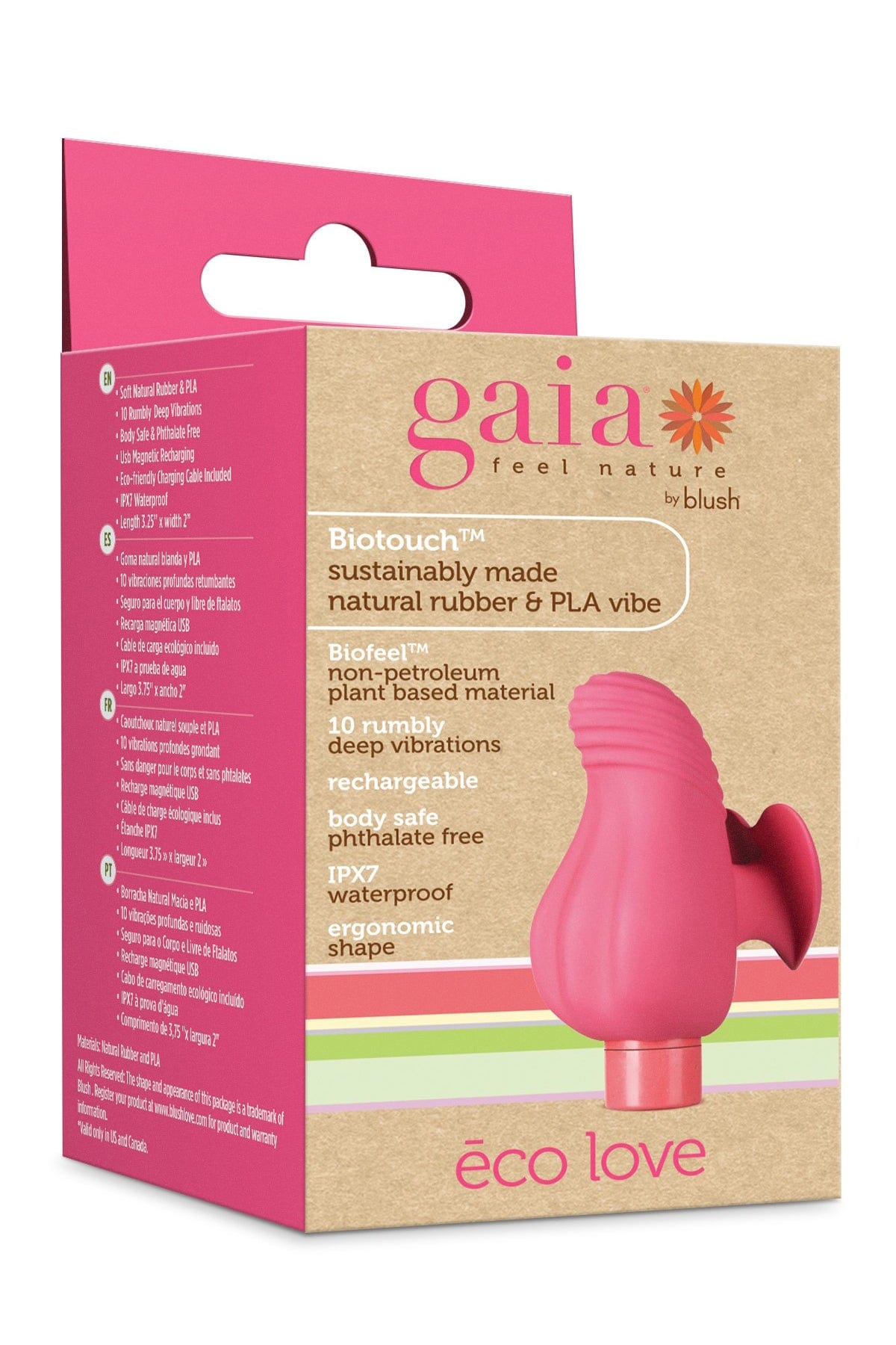 Gaia Eco Love Biodegradable Finger Vibe - Sh! Women's Store
