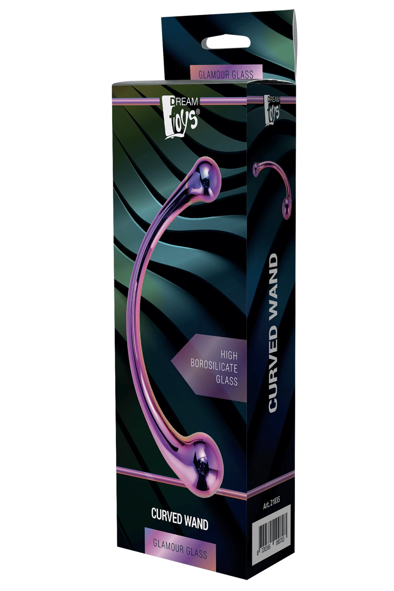 Glamour Glass Curved Wand - Sh! Women's Store