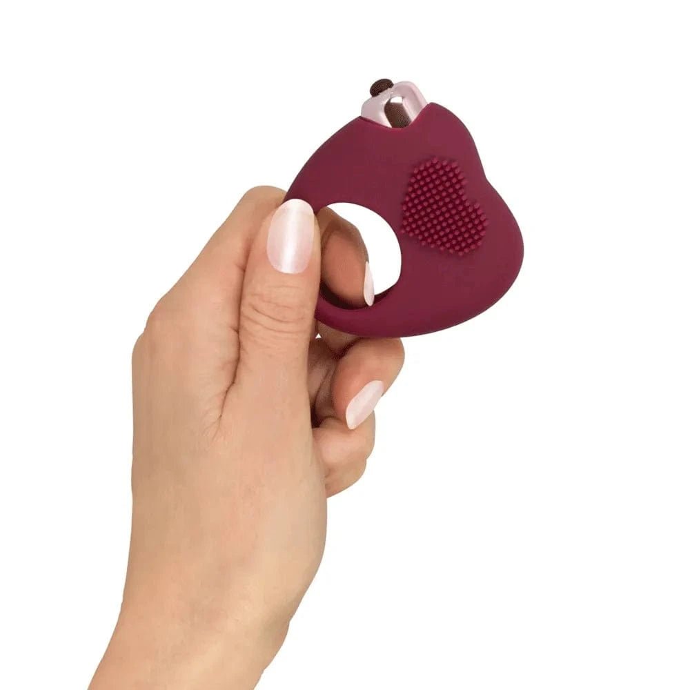Heart Vibrating Cock Ring - Sh! Women's Store