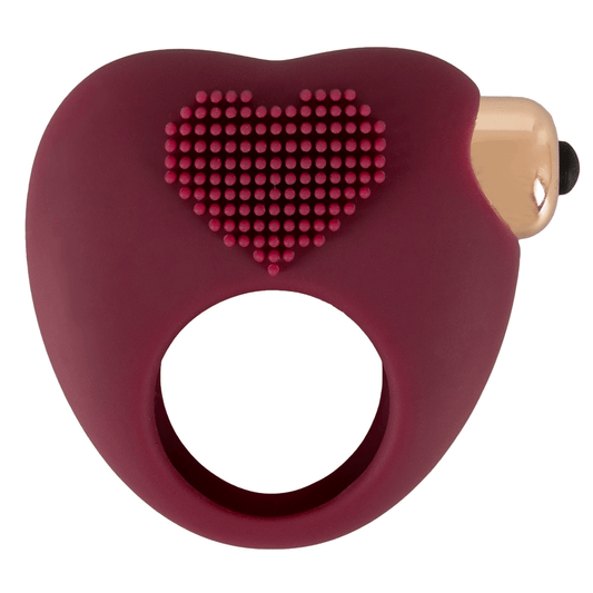 Heart Vibrating Cock Ring - Sh! Women's Store