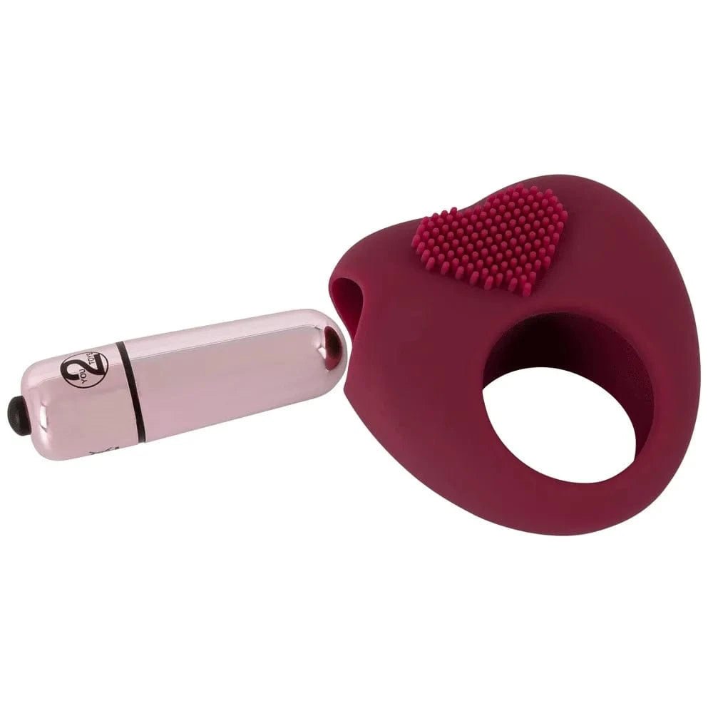 Heart Vibrating Cock Ring - Sh! Women's Store