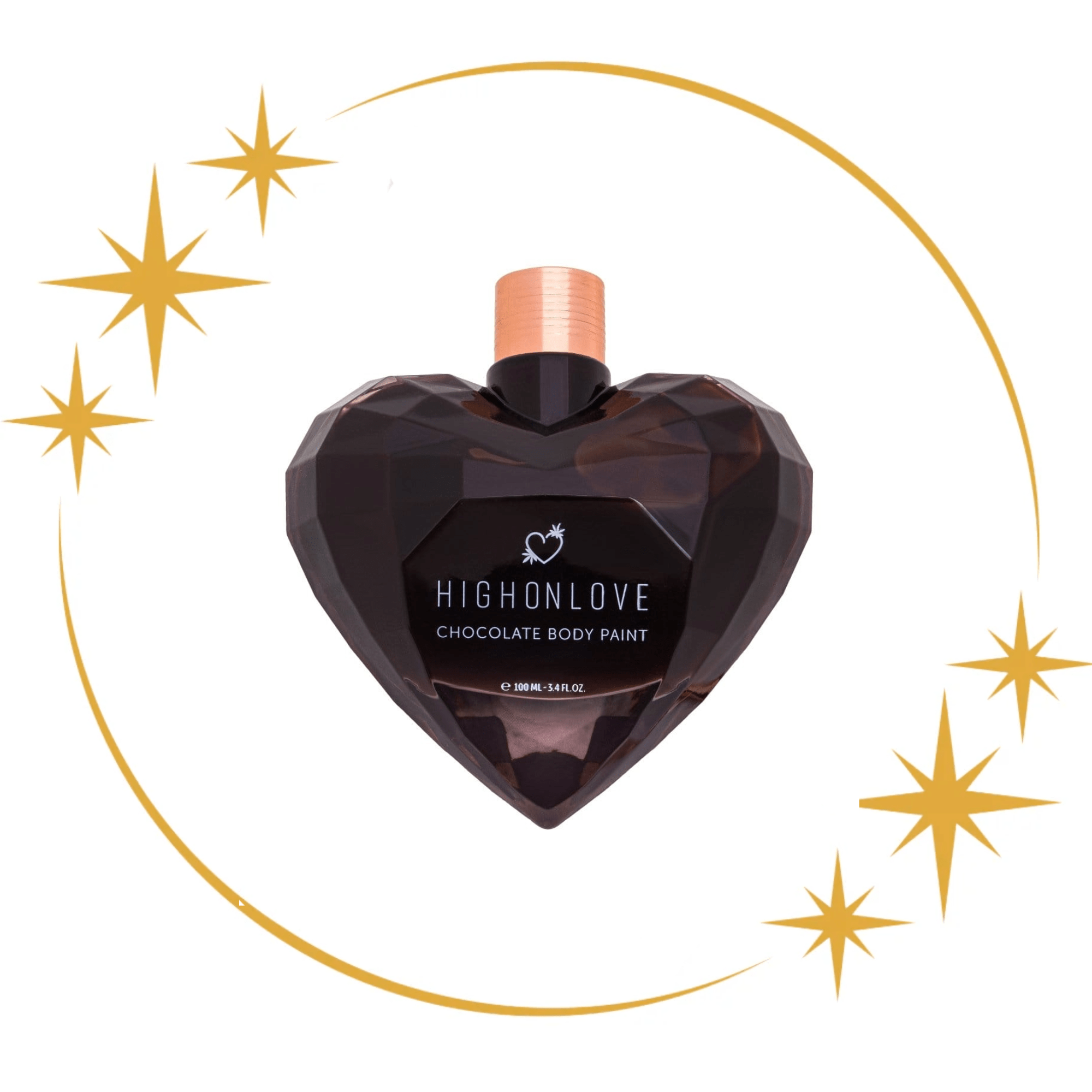 High On Love Chocolate Body Paint w - Discontinued - Sh! Women's Store