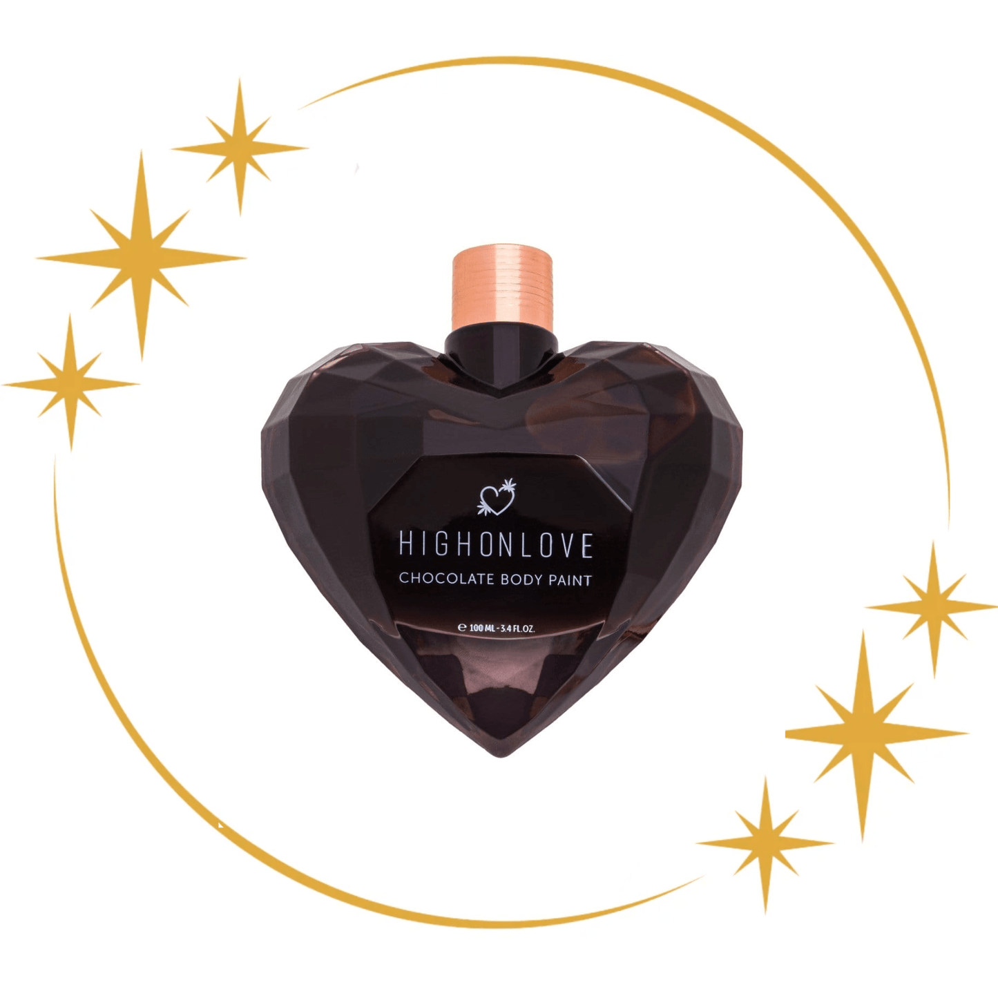 High On Love Chocolate Body Paint w - Discontinued - Sh! Women's Store