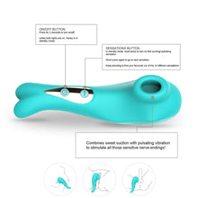 Honey Sucking & Pulsating Vibrator *Discontinued* - Sh! Women's Store