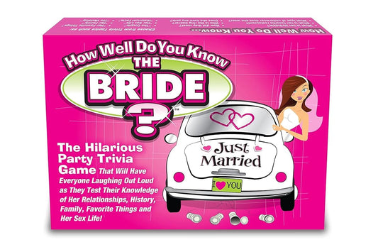 How Well Do You Know the Bride? - Sh! Women's Store