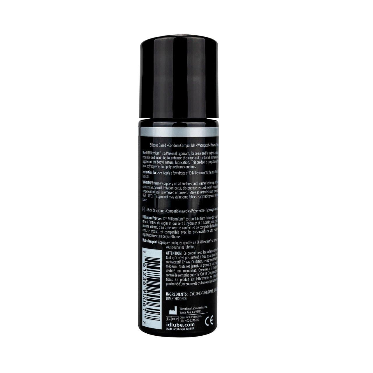 ID Millennium Silicone Lube 65ml - Sh! Women's Store
