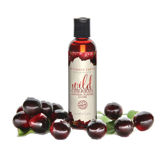 Intimate Earth Wild Cherries Natural Glide - Sh! Women's Store
