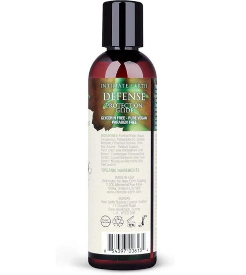 Intimate Organics Water-Based Lube Intimate Earth Defense Protection Glide 120ml