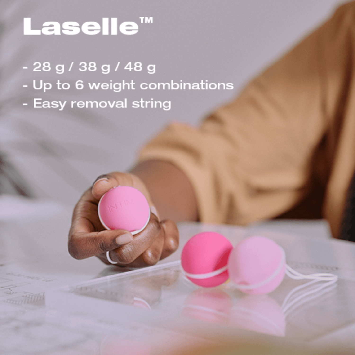 Sh! Women's Store Kegal Balls Intimina Laselle Weighted Exerciser