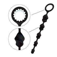 Lala Ribbed Silicone Anal Beads - DISCONTINUED - Sh! Women's Store