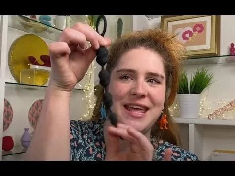 Lala Ribbed Silicone Anal Beads - DISCONTINUED - Sh! Women's Store