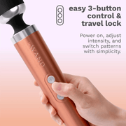Le Wand Diecast Rechargeable Massager Rose Gold - Sh! Women's Store