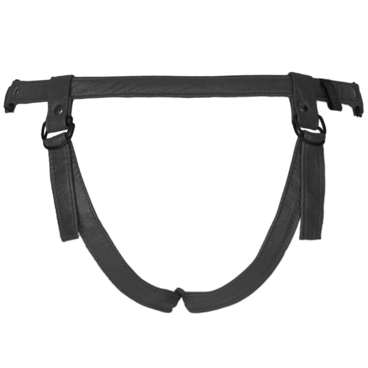 Leather 2 - Strap Dildo Harness - Sh! Women's Store