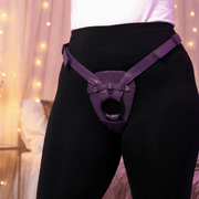 Leather 2 - Strap Dildo Harness - Sh! Women's Store