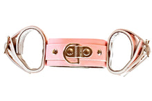 Leather Restraint Collar With Attached Cuffs DISCONTINUED - Sh! Women's Store